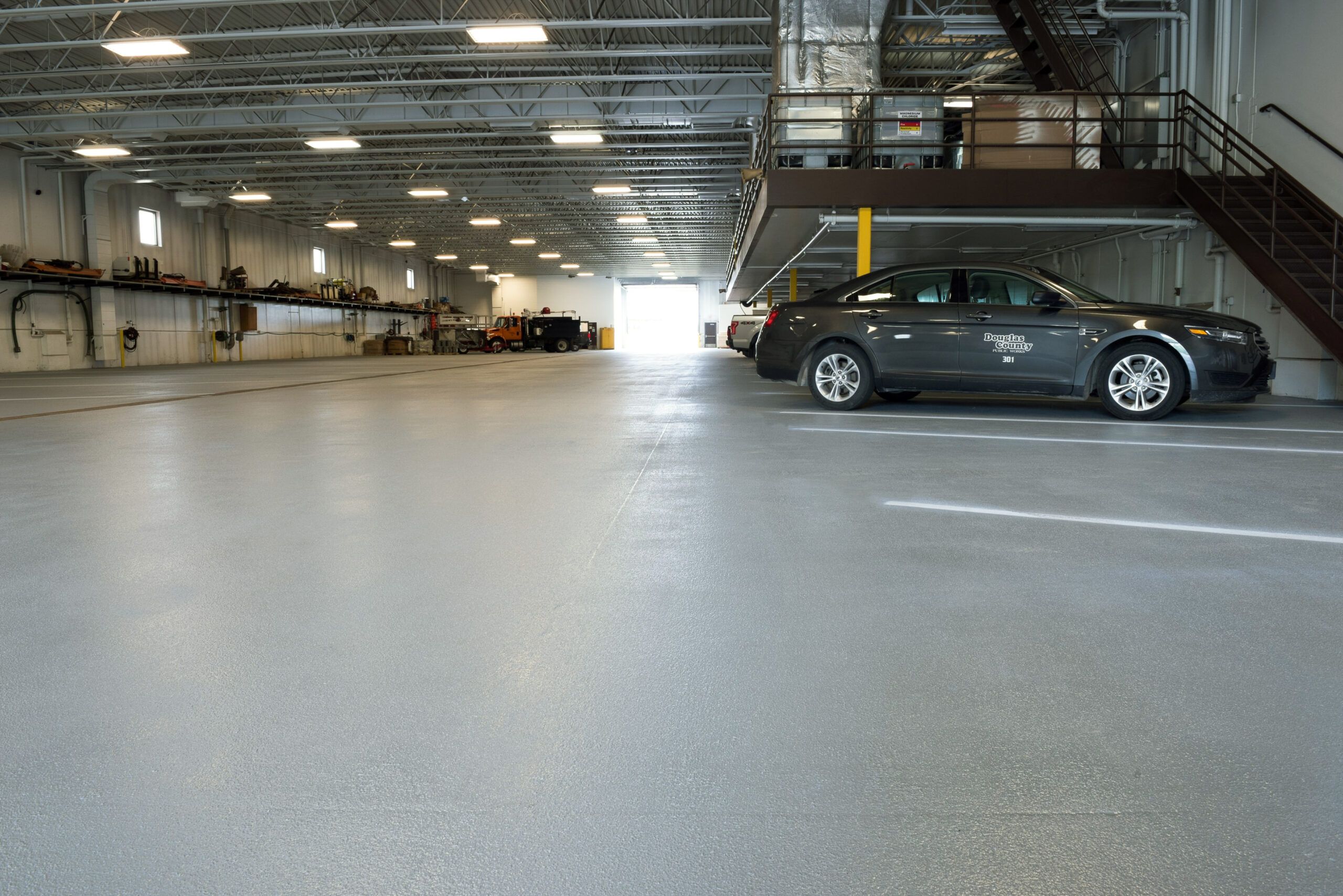 Car park ramp deck coating - FAIRBUILD